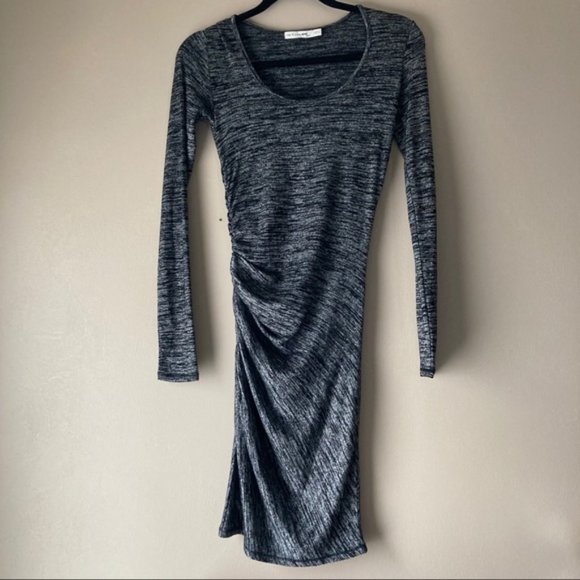 rag & bone/JEAN Twist Long Sleeve Sheath Cocktail Dress - Picture 5 of 7